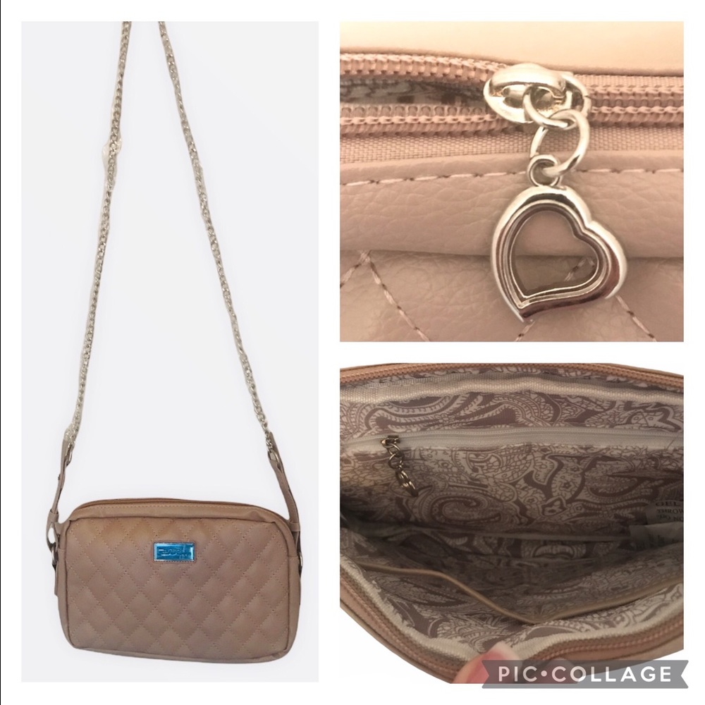 NWT Chic Quilted Crossbody Purse